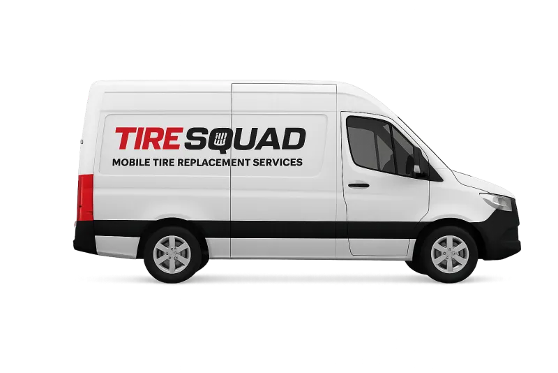 TireSquad service van